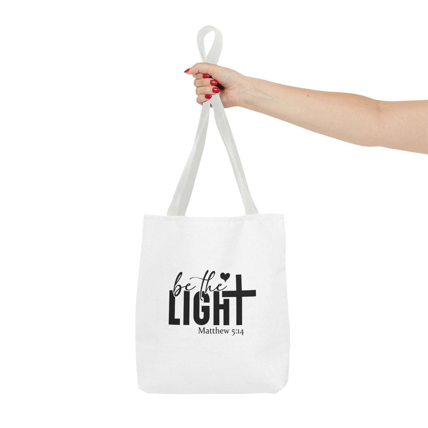 Be the light tote bag