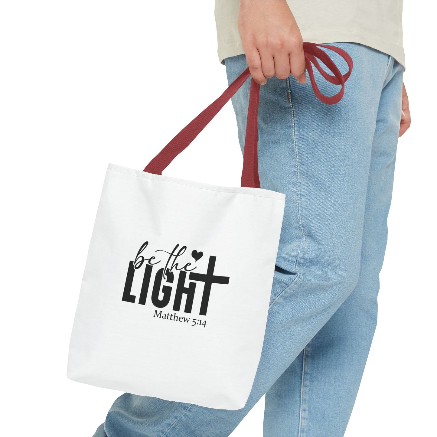 Be the light tote bag