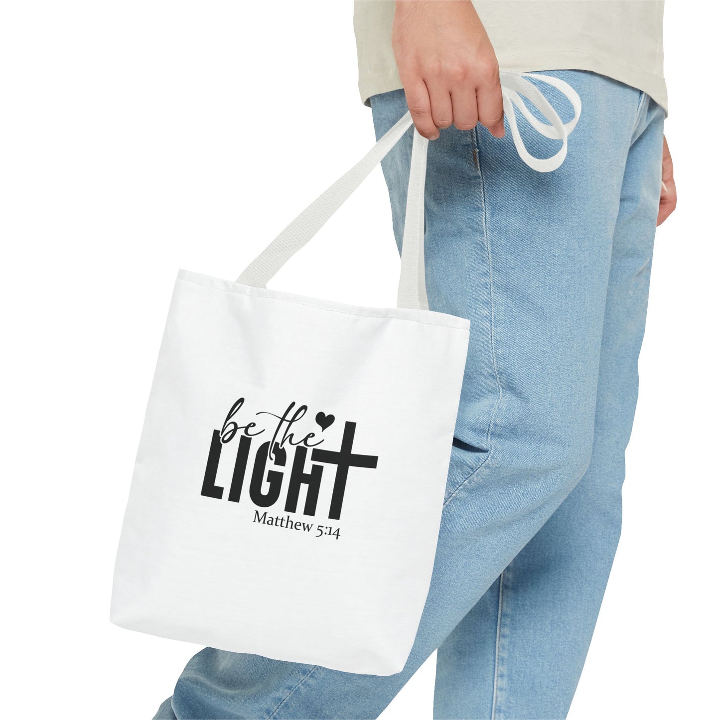 Be the light tote bag